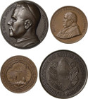 Rottenburg-Bistum
 Bronzemedaille 1928 (unsigniert) Jahrhundertfeier des Bistums. Brustbild des Bischofs Joannes Baptista Sproll nach links / Bischof...