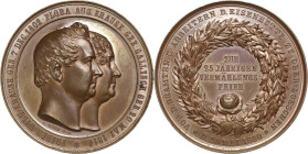 Schlesien-Medaillen
 Bronzemedaille 1860 (F. Staudigel/Chr. Schnitzspahn/G. Loos) Silberne Hochzeit von Friedrich Wilhelm Krause - gewidmet von Beamt...