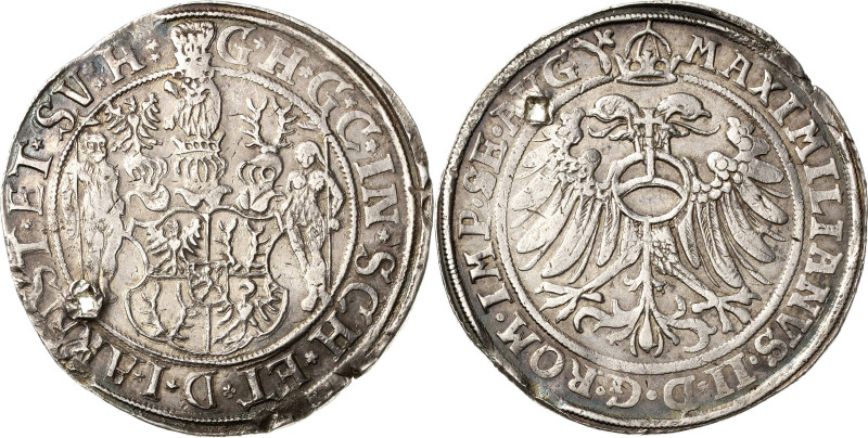 Schwarzburg-Arnstadt und Sondershausen gemeinsam
Günther XLI. und Johann Günthe...