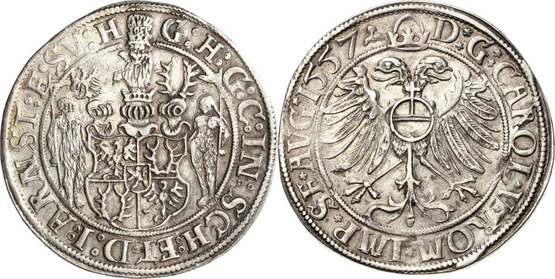 Schwarzburg-Arnstadt und Sondershausen gemeinsam
Günther XLI. und Johann Günthe...
