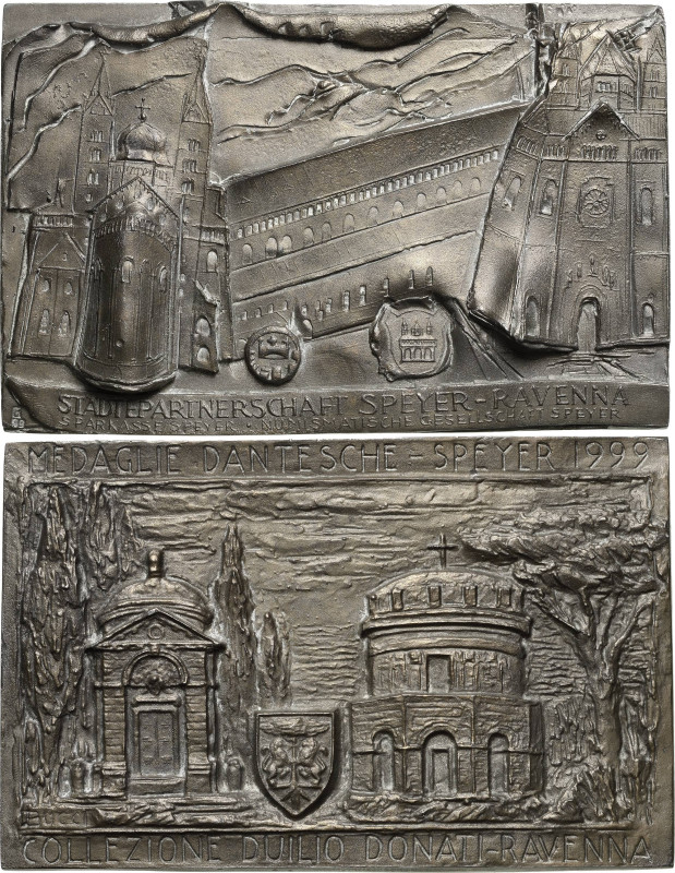 Speyer-Stadt
 Weißmetallgussplakette 1999 (P.-G. Güttler) Zur Ausstellung einer...