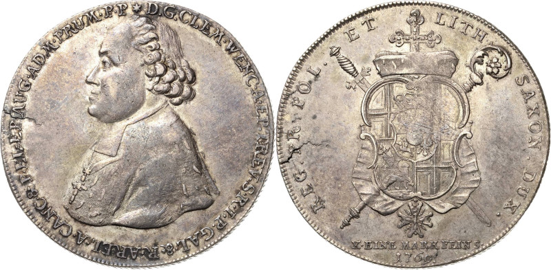 Trier-Erzbistum
Clemens Wenzel von Sachsen 1768-1794 Taler 1769, Koblenz v. Sch...