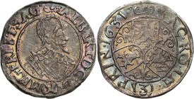 Wallenstein
Albrecht von Wallenstein 1625-1634 3 Kreuzer (Groschen) 1631, Jitschin Poley 118 Prachtexemplar mit herrlicher Patina. Äußerst selten in ...