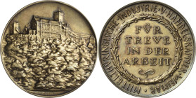 Weimar
 Vergoldete Silbermedaille o.J. (vermutlich spätere Prägung) (Karl Goetz) Für Treue in der Arbeit - Mittelthüringische Industrie- und Handelsk...