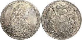 Würzburg-Bistum
Adam Friedrich von Seinsheim 1755-1779 Taler 1760. Brustbild nach rechts, ohne Signatur von J.L. Oexlein / Von zwei auswärts blickend...