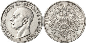 Oldenburg
Friedrich August 1900-1918 2 Mark 1900 A Jaeger 94 Sehr schön/sehr schön+