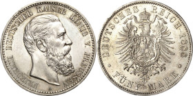 Preußen
Friedrich III. 1888 5 Mark 1888 A Jaeger 99 Fast vorzüglich
