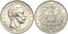 Preußen
Wilhelm II. 1888-1918 2 Mark 1901 A Jaeger 102 Seltener Jahrgang. Sehr schön-vorzüglich