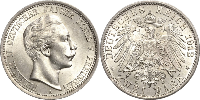 Preußen
Wilhelm II. 1888-1918 2 Mark 1912 A Jaeger 102 Prachtvolles Exemplar. M...