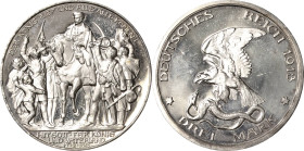 Preußen
Wilhelm II. 1888-1918 3 Mark 1913 A Befreiungskriege Jaeger 110 Kl. Kratzer, Polierte Platte