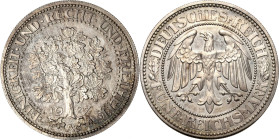 5 Reichsmark 1927 A Eichbaum Jaeger 331 Polierte Platte