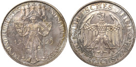 5 Reichsmark 1929 E Meißen Jaeger 339 Vom polierten Stempel. Avers min. berührt, Polierte Platte