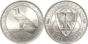 5 Reichsmark 1930 A Rheinlandräumung Jaeger 346 Vorzüglich-Stempelglanz