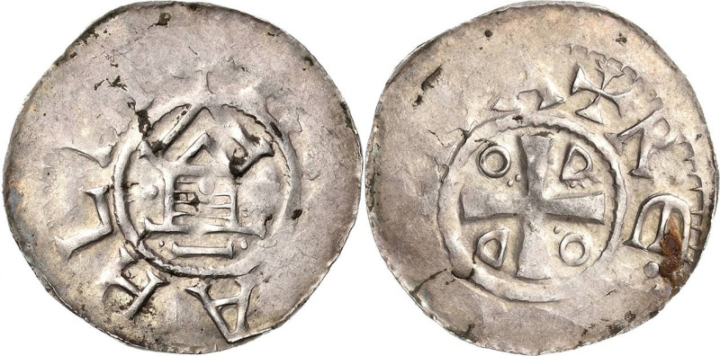 Sachsen - Kaiserliche Gepräge
Otto-Adelheid-Pfennige ab 983 Hochrandpfennig um ...