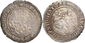 Sachsen - Die Markgrafschaft Meißen
Friedrich II. der Ernsthafte (1323) 1329-1349 Breiter Groschen o.J. (1341/1343), Rose-Freiberg Mit Kreuzchen zwis...