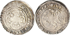 Sachsen - Die Markgrafschaft Meißen
Friedrich II. der Ernsthafte (1323) 1329-1349 Breiter Groschen o.J. (1345/1349), vertieftes Kreuz auf Kugel-Freib...