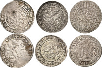Sachsen - Die Markgrafschaft Meißen
Friedrich II. der Ernsthafte (1323) 1329-1349 Breiter Groschen, o.J. (1345/1349), vertieftes Kreuz auf Kugel-Frei...