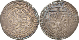 Sachsen - Die Markgrafschaft Meißen
Friedrich IV. der Streitbare 1381-1428 Schildgroschen o.J. (1405/1412), Rose-Freiberg Mehner 5/20 Krug 657/3 2.94...