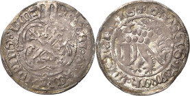 Sachsen - Die Markgrafschaft Meißen
Landgraf Friedrich von Thüringen 1406-1440 Pfahlschildgroschen o.J. (1425/1440), Kreuz-Sangerhausen Mit Zunge im ...