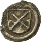 Sachsen - Das Kurfürstentum
Kurfürst Friedrich II. von Sachsen, der Sanftmütige 1428-1464 Hohlheller o.J. (ab 1451), W-Wittenberg Geprägt von der Sta...