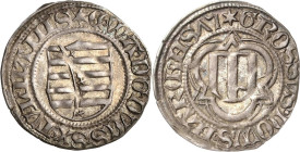 Sachsen - Das Kurfürstentum
Kurfürst Ernst, Herzog Albrecht, Herzog Wilhelm III. 1465-1482 Spitzgroschen 1475, beiderseits 6-strahliger Stern-Leipzig...