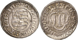 Sachsen - Das Kurfürstentum
Kurfürst Ernst, Herzog Albrecht, Herzog Wilhelm III. 1465-1482 Spitzgroschen 1478, Kleeblatt-Zwickau Mehner 22/41 Krug 15...