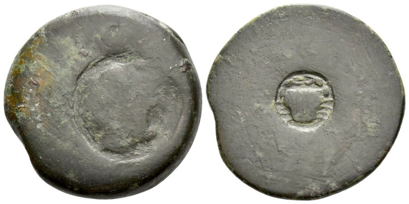 Sicily, Agrigentum Hemilitron circa 405-387, Æ 28.00 mm., 23.29 g.
Type not vis...