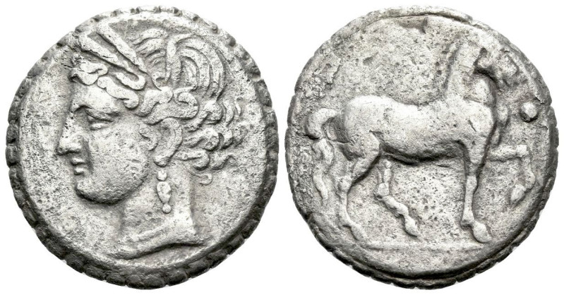 The Carthaginians in Sicily and North Africa, Carthago Reduced double shekel, ci...
