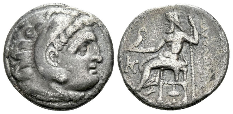 Kingdom of Macedon, Alexander III, 336-323 and posthumous issues Colophon Drachm...