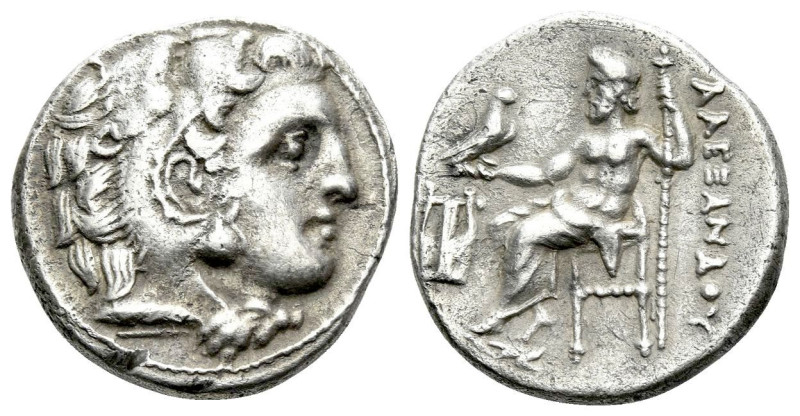 Kingdom of Macedon, Alexander III, 336-323 and posthumous issues Colophon Drachm...