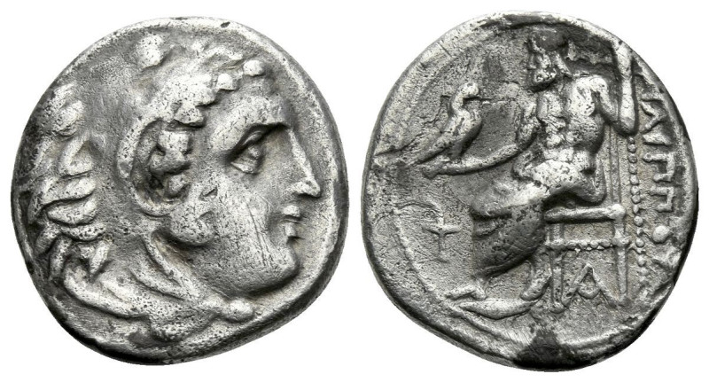 Kingdom of Macedon, Philip III Arridaeus, 323-317 Sardes Drachm circa 322-318, A...
