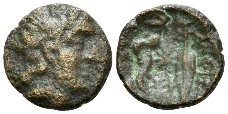 Locri Ozolae, Amphissa Bronze first half of the II century BC., Æ 15.70 mm., 3.2...