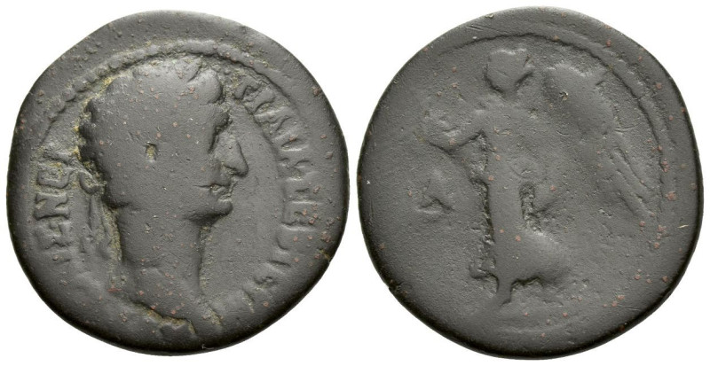 Egypt, Alexandria Trajan, 98-117 Hemidrachm circa 98 (year 1), Æ 26.10 mm., 9.56...