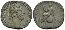 Commodus, 177-192 Sestertius Rome 184-185