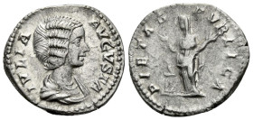 Julia Domna, wife of Septimius Severus Denarius Rome circa 196-211