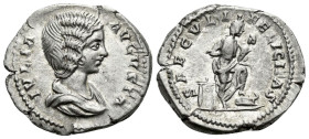 Julia Domna, wife of Septimius Severus Denarius Rome circa 201