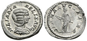 Julia Domna, wife of Septimius Severus Denarius Rome circa 211-215