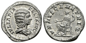 Julia Domna, wife of Septimius Severus Denarius Rome circa 215-217 - Ex Oslo Myntgallery sale 6, 940. From a Scandinavian collection.