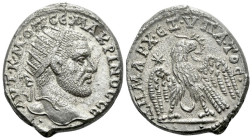 Macrinus, 217-218 Tetradrachm Carrhae 217-218 - Privately purchased from Baldwin's. From the Tenby collection. Sold with original collector’s ticket....