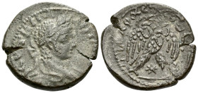Elagabalus, 218-222 Tetradrachm Antiochia circa 218-222 - From the Percy Piper, Peter Lowreil and Tenby collections. Sold with original collector’s ti...