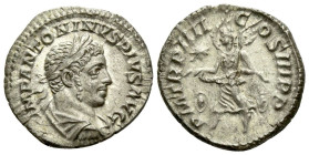 Elagabalus, 218-222 Denarius Rome 220-221 - From the Tenby collection. Sold with original collector's ticket.