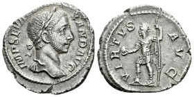Severus Alexander, 222-235 Denarius Rome 228-231 - From the Tenby collection. Sold with original collector's ticket.