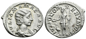 Julia Mamaea, mother of Severus Alexander Denarius Rome circa 222-235