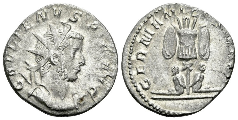 Gallienus, 253-268 Antoninianus Cologne 257-258, billon 20.00 mm., 3.08 g.
Radi...