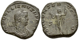 Gallienus, 253-268 Sestertius circa 260-261