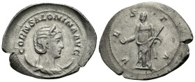 Salonina, wife of Gallienus Antoninianus Mediolanum circa 253 - Ex Lanz 7 June 1993, 770 and Oslo Myntgalleri 16, 219 sales. From a Scandinavian colle...