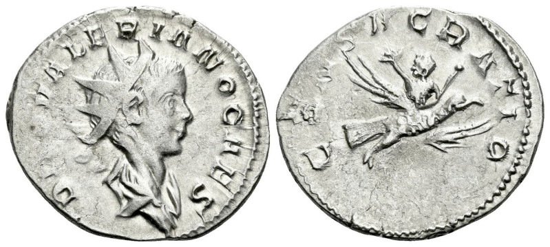 Divus Valerian II Antoninianus Cologne 258-259, AR 21.00 mm., 3.63 g.
Radiate a...