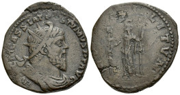 Postumus, 259-268 Double sestertius Treveri 260-261 - From the Tenby collection. Sold with original collector’s ticket.