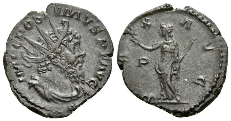 Postumus, 259-268 Antoninianus Treveri 268, billon 20.00 mm., 3.00 g.
Radiate, ...