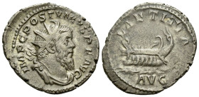 Postumus, 259-268 Antoninianus Treveri 261 - Privately purchased from Coincraft. From the Tenby collection. Sold with original collector's ticket.